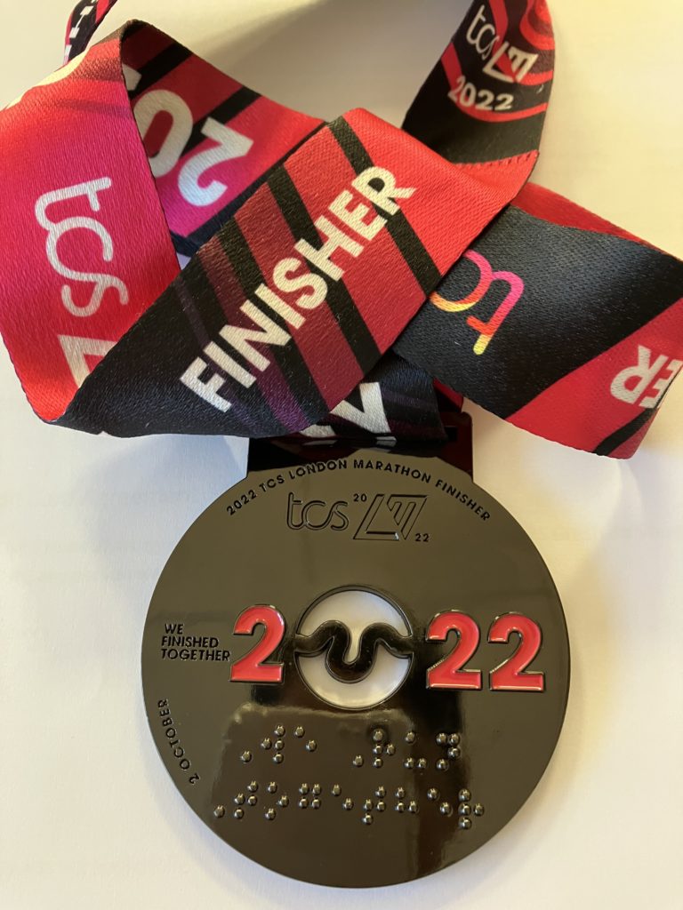 London Marathon 2022 Finishers Medal